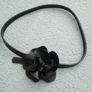 Flowered belt